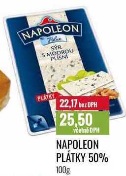 Ratio Napoleon plátky 50% 100g nabídka