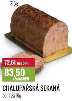 Ratio Chalupářská sekaná cena za 1kg nabídka