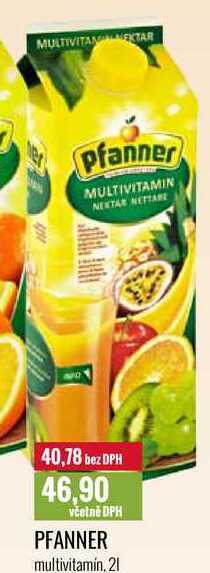 Ratio Pfanner multivitamin, 2 l nabídka