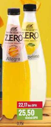 San benedetto 0,75 l