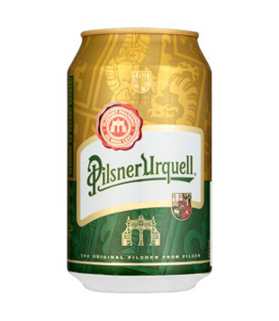 Ratio Pilsner urquell 12°, světlý ležák (plechovka) nabídka