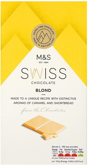 Rohlik.cz Marks & spencer bílá čokoláda se zkaramelizovaným cukrem nabídka
