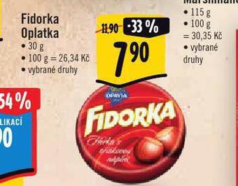 Albert Fidorka oplatka nabídka