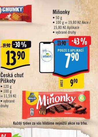 Albert Miňonky nabídka