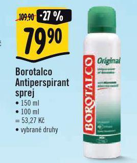 Albert Borotalco antiperspirant sprej nabídka