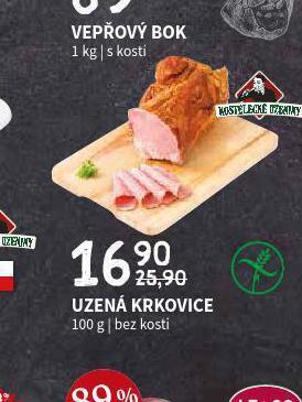 Terno Uzená krkovice bez kosti nabídka