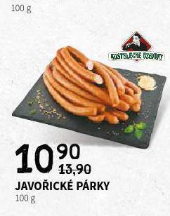 Terno Javořické párky nabídka