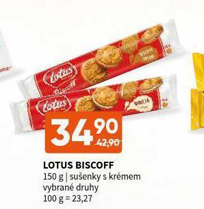 Terno Lotus biscoff nabídka