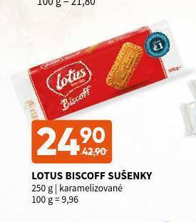Terno Lotus biscoff sušenky nabídka
