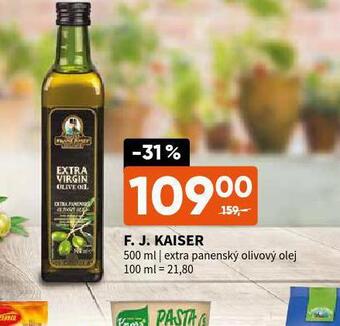 Terno F.j.kaiser extra panenský olivový olej nabídka
