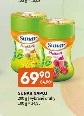 Terno Sunar nápoj nabídka