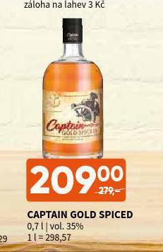 Terno Captain gold spiced nabídka