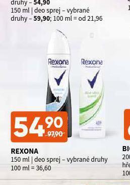 Terno Rexona deo sprej nabídka