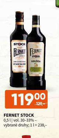 Terno Fernet stock nabídka