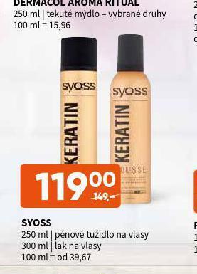Terno Syoss pěnové tužidlo nabídka