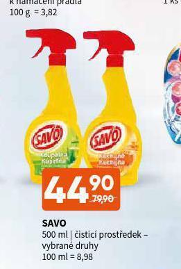 Terno Savo čistící prostředek nabídka