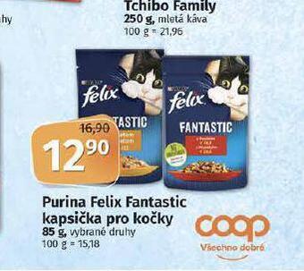 Coop Purina felix fantastic kapsičky pro kočky nabídka
