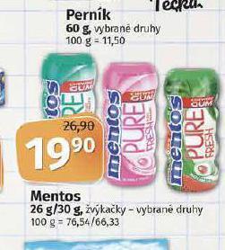 Coop Mentos nabídka