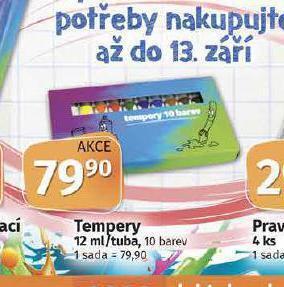 Coop Tempery nabídka