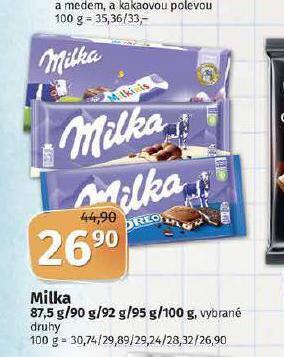Coop Milka nabídka