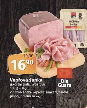 Coop Vepřová šunka nabídka