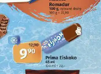 Coop Prima eiskoko nabídka
