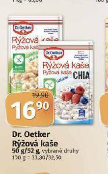 Coop Dr. oetker rýžová kaše nabídka