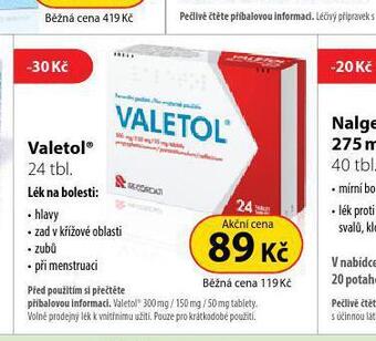 Dr. Max Valetol nabídka