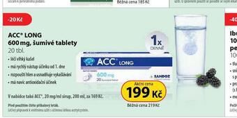 Dr. Max Acc long šumiví tablety nabídka