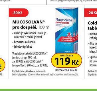 Mucosolvan pro dospělé
