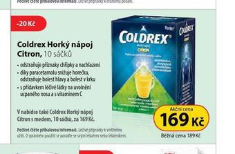Dr. Max Coldrex horký nápoj nabídka