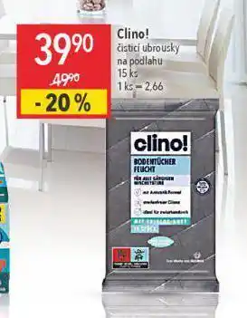Globus Clino! čisticí ubrousky nabídka