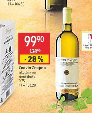 Globus Znovín znojmo nabídka