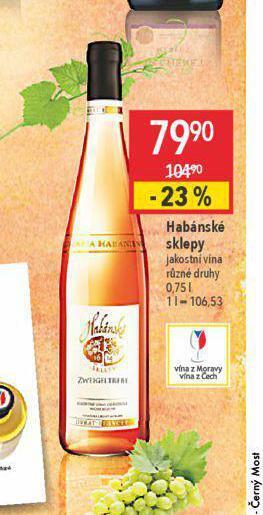 Globus Habánské sklepy nabídka