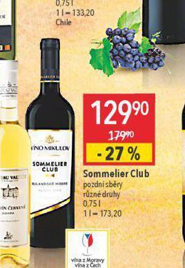 Globus Sommelier club nabídka
