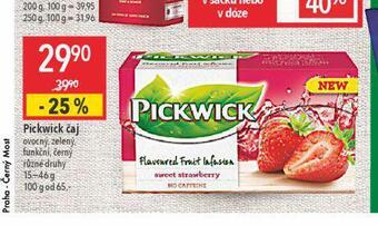 Globus Pickwick čaj nabídka