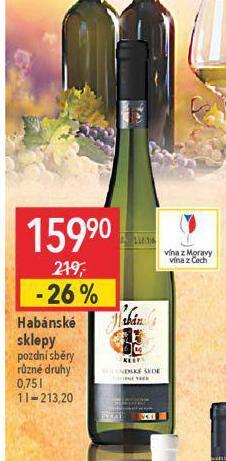 Globus Habánské sklepy nabídka