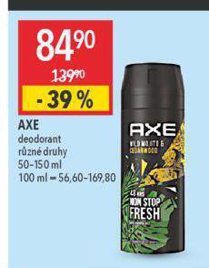 Globus Axe deodorant nabídka