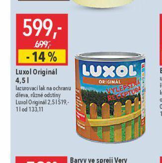 Globus Luxol originál nabídka
