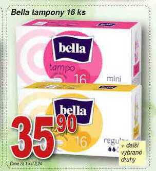 Hruška Bella tampony 16 ks nabídka