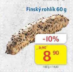 Kubík potraviny Finský rohlík 60 g nabídka