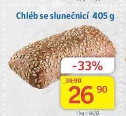Chléb se slunečnicí 405 g
