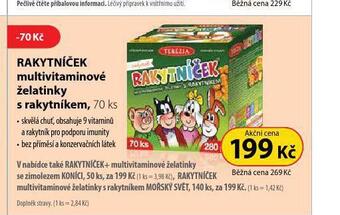 Dr. Max Rakytníček multivitaminové žetlatinky s rakytníkem nabídka