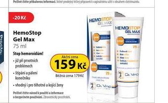 Dr. Max Hemostop gel max nabídka