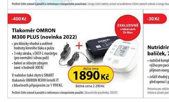 Dr. Max Tlakoměr omron m300 plus nabídka