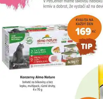 Pet Center Konzervy almo nature pro kočky nabídka
