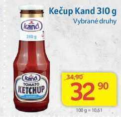 Kubík potraviny Kand kečup 310 g nabídka