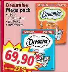 Norma Dreamies mega pack 180 g nabídka
