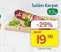 Kubík potraviny Krásno karpat salám 100 g nabídka