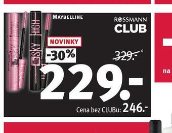 Rossmann Maybelline řasenka nabídka